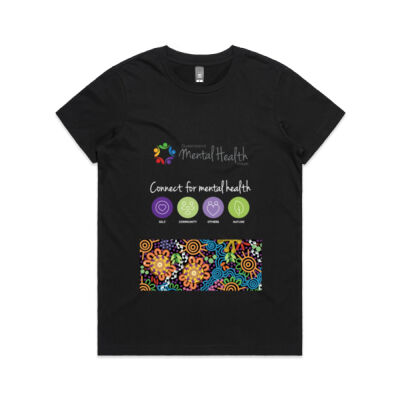 QMHW 2025 Maple Tee - Black Thumbnail