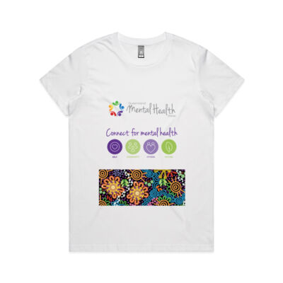 QMHW 2025 Maple Tee - White Thumbnail